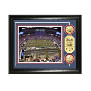 New York Giants MetLife Stadium Gold Coin Photo Mint from The Highland Mint