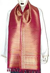 Elegant Scarves and Wraps Premium Silk 22 x 72 inches (srfp263)