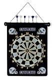 DALLAS COWBOYS Magnetic DART BOARD SET with 6 Darts (15" wide and 18" long)