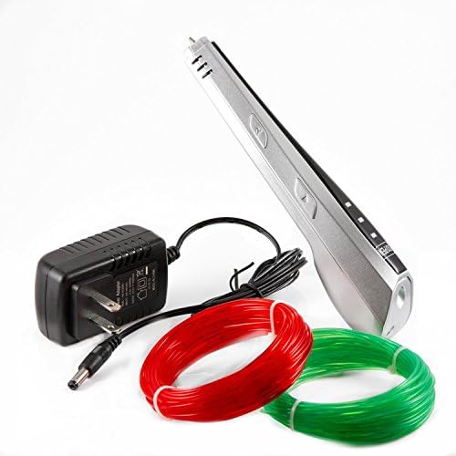 VOYAD 2016 3D Printing Pen, 3D Drawing Pen, 3D Doodling Pen for Kids DIY Stereo Art Modeling / Crafting with Free PLA Filament (Silver)