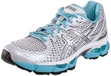 Asics Women's Gel Nimbus 13 W White/Lightning/Turquoise Trainer T192N 0191 3.5 UK