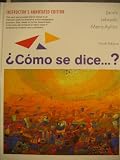 Como se dice? Instructors Annotated Edition