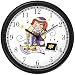 Girl Blessing the Candles Judaica Jewish Theme Wall Clock by WatchBuddy Timepieces (White Frame)