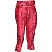Under Armour Women's Heatgear Printed Capri Pant