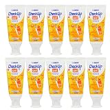 ライオン歯科用Check-Up gel 10本 歯磨き粉レモンティー　60g 対象：６歳以上、特にティーンエイジャー チェックアップ　ジェル