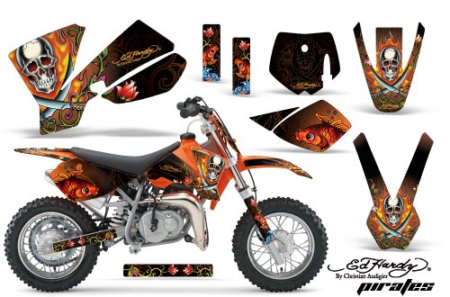 lowest price Ed Hardy Ed Hardy KTM Sx 50 Mx Dirt Bike Graphic Kit - 2002-2008: Pirates: Orange Best Deals lowest price Ed Hardy Ed Hardy KTM Sx 50 Mx Dirt Bike Graphic Kit - 2002-2008: Pirates: Orange Best Deals