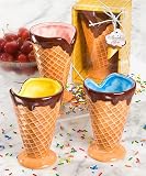 Ice Cream Bowl/Dish Wedding Favors: Cone Design, 18