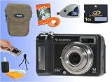 Fuji Finepix E900 Digital Camera Kit 1GB xD Picture Card + Reader + Case + Screen Guard + Mini Tripod & More!