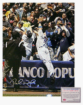 David Wright New York Mets MLB Autographed Dive into Stands 16 x 20 Photograph (Unframed)