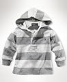 Polo Ralph Lauren Baby Shirt, Baby Boys Rugby Shirt classic wine 24 months