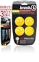 Brush T Basics Balls (4 pack yellow balls)