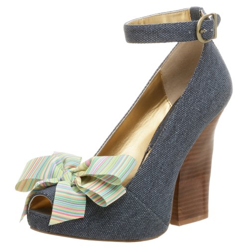 Zinc Women’s Nancy Pump with Ankle Strap Wedding Shoes Picture