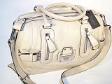 GUESS SOUTH BEACH LARGE SATCHEL (Moose Beige)