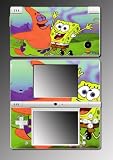 Spongebob Patrick Squarepants game Vinyl Decal Skin Protector Cover #3 for Nintendo DSi