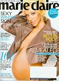 Marie Claire January 2008 Christina Aguilera (Vol 15 No. 1)