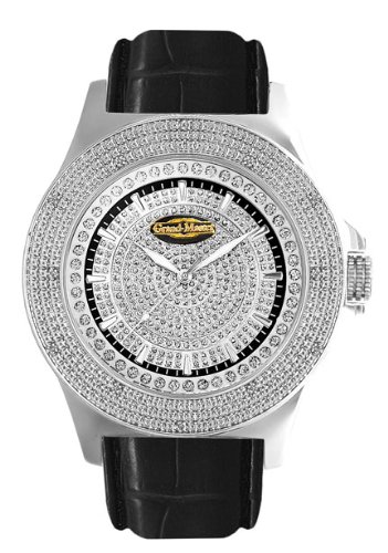 Grand Master Mens Diamond Watch 0.15ct