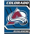 Colorado Avalanche NHL Royal Plush Raschel Blanket (800 Series) (60"x80")