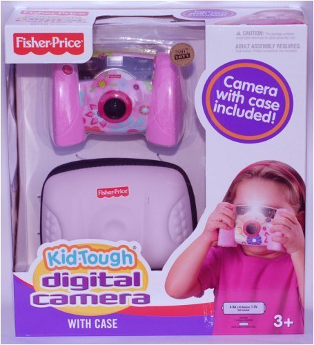 Childrens Toyshop  Toys : Fisher Price Kid Tough Digital Camera with Case - Pink