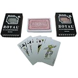 Two Decks- Royal 100% Plastic Playing Cards w/ Star Pattern