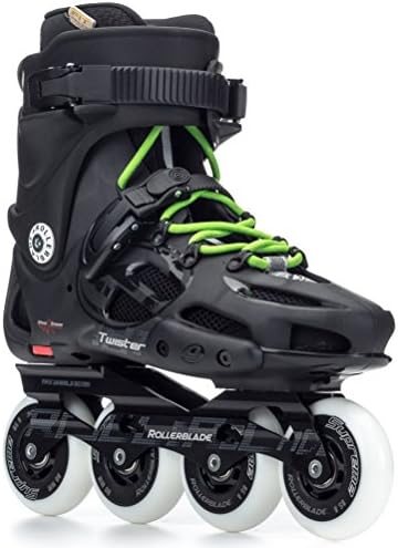 Rollerblade Twister 80 Urban Inline Skates 2016 - 11.0/Black-Green