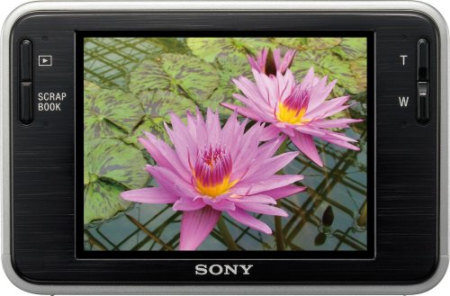 Sony Cybershot DSC-T2 8MP Digital Camera with 3x Optical Zoom (Black) image