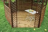 from Garden Bargains Willow Gazebo Floor