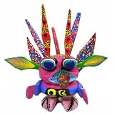 Oaxacan Carving of a Martian by the Sosa Family