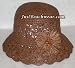 Crocheted Toyo Bucket Hat, Chocolate