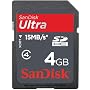 Sandisk Ultra II SDHC 4GB SD Memory Card (SDSDH-4096, BULK, No Reader)