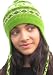 Handmade Lightweight Alpaca Natural Fiber Hat - Apple Green (Medium/stretches Easily)