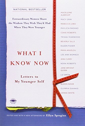 What I Know Now: Letters to My Younger Self by Spragins, Ellyn (2008) Paperback
