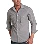 Perry Ellis Men's Pinstripe Gingham Woven