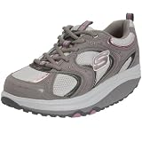 Skechers Women's Shape Ups Action Packed Grey/Pink 11806 GYPK 3 UK