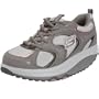 Skechers Women's Shape Ups - Action Packed Fitness Walking Shoe,Grey/Pink,8.5 M US