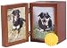 Classic Products Keepsake Pet Memorial Display, Medium Folding 6" x 8", Honey Maple