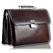 Sports : redolz® edle Aktentasche U0045 aus Leder, Aktenmappe Tasche