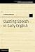 Quoting Speech in Early English (Studies in English Language) at Amazon Books: 51fS03ChTjL._SL75_