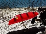 Red & Black - Custom Muskie Jerk Bait by Fred Bohn