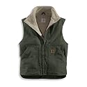 Carhartt Men's Sandstone Sherpa Lined Rugged Vest