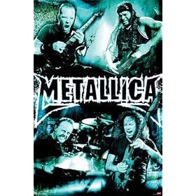 Metallica (Group, Live) Music Poster Print - 24" X 36"
