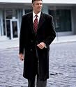 Wool/Cashmere Classic Weight With Satin Lining Full Length Topcoat (CAMEL, 50 X-LONG)