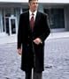 Wool/Cashmere Classic Weight With Satin Lining Full Length Topcoat (GREY, 42 REGULAR)