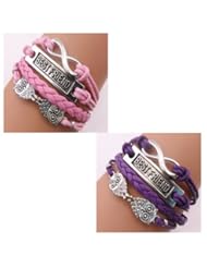 Kitchen: Twinkle Handmade Owls Charm for Best Friendship Gift Fashion Jewelry Bracelet (2 Pieces / Lot - Owls) - Twinkle