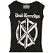 Dead Kennedys Distressed Old English Logo Print Junior's Fitted Cut Tee Shirt