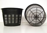 phalaenopsis pots:6 Inch Round Orchid/Hydroponics Slotted Mesh Net Pot