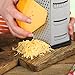 Stainless Steel 6-sided Box Cheese Grater and Julienne Peeler [Bundle]