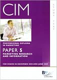Review BPP Learning Media  / CIM - 5 Marketing Research and Information: Study Text