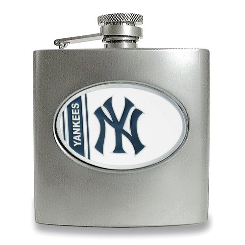New York Yankees Stainless Steel Hip Flask