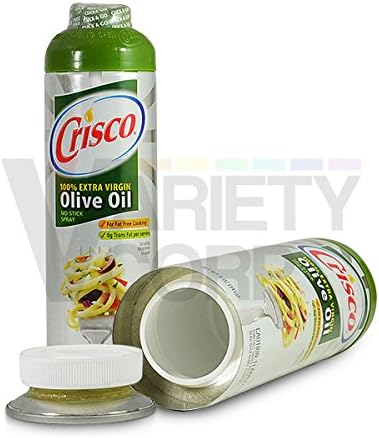Crisco Olive Oil Spray Diversion Stash Safe