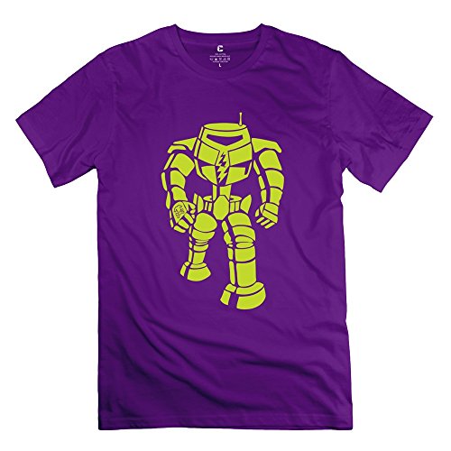 StaBe Man Sheldon Coopers Robot Geek T-Shirt Cotton Humor